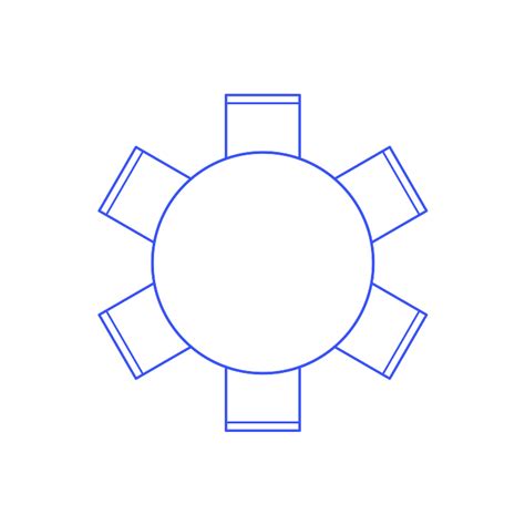 Circle Round Table Sizes Dimensions And Drawings Dimensionsguide