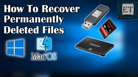 How To Recover Permanently Deleted Files In Windows And Macos Usb