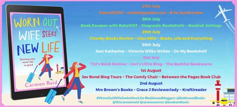 Blog Tour Excerpt And Book Review For Worn Out Wife Seeks New Life By Carmen Reid