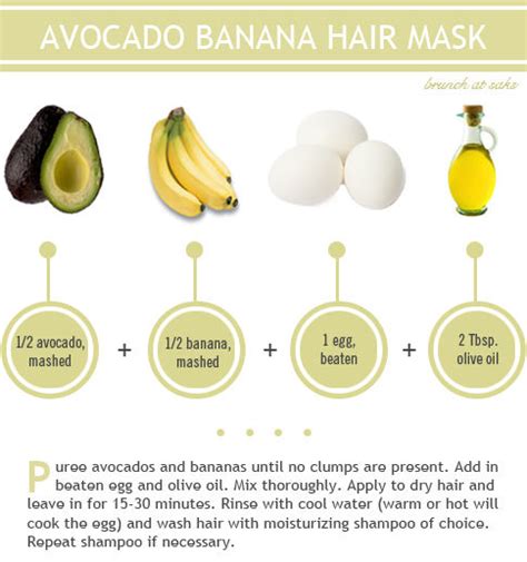 Banana is great for hair growth as it is rich in vitamins, calcium, potassium, carbohydrates and natural oils that help the overall nourishment of the hair. Avocado Hair Mask Recipe | Avocado Hair Mask Homemade ...