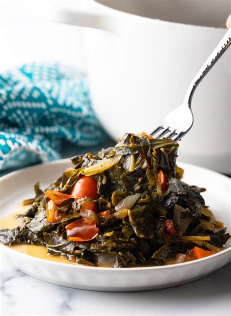 Jamaican Callaloo Recipe Stewed Collard Greens