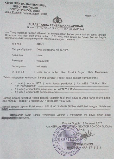 Beberapa urusan dengan pihak kepolisian adalah saat mengalami tindak pidana dan hingga melihat. SURAT KETERANGAN KEHILANGAN DARI KEPOLISIAN | SEMUA SURAT