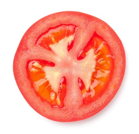 Tomato Slice Stock Image Image Of Seed Cross Ripe 10531625