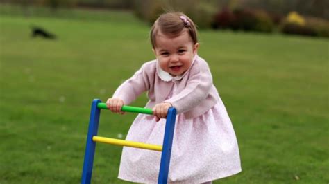 Princess Charlotte Celebrates 1st Birthday See Her Year Of Firsts In Photos