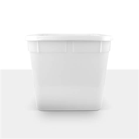 10 Litre Square Ice Cream Container And Lid From 40 Units Parkers