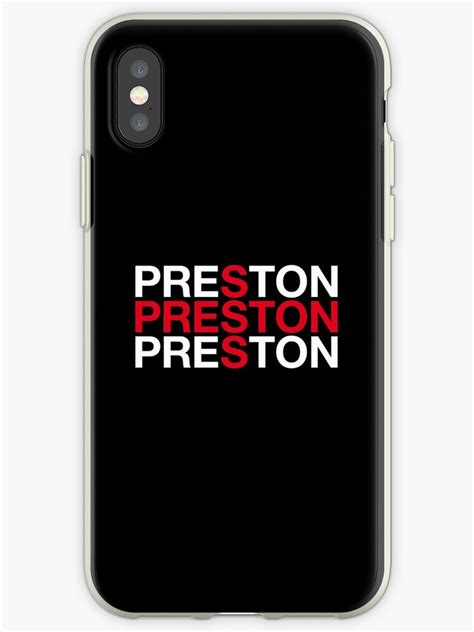 Preston Iphone Cases And Covers By Eyesblau Redbubble