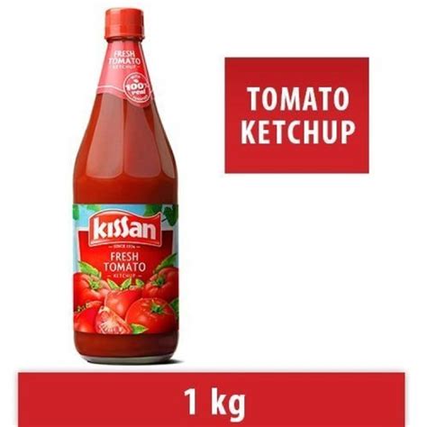 1 Kilogram Kissan Tomato Ketchup Enriched With Goodness Of Tomatoes In
