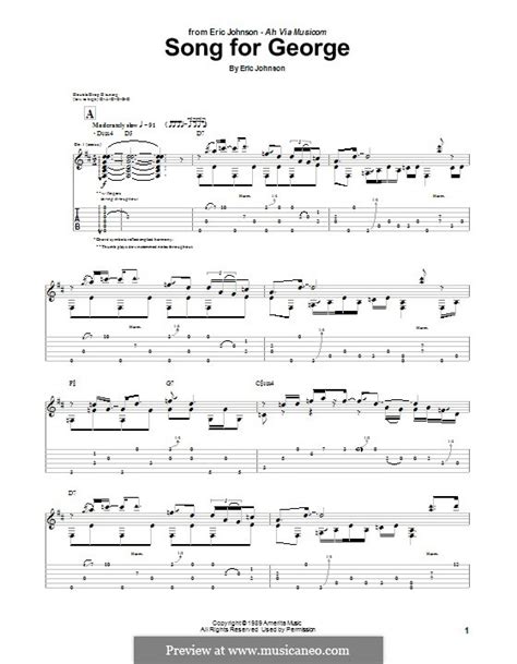 Song For George Por E Johnson Partituras On Músicaneo