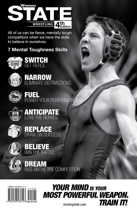 Mental toughness exercises for athletes. WINNING STATE WRESTLING Mental Toughness Book- The #1 Self ...