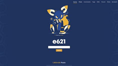 Concept E621 Home Page Redesign By Mrrichardedits On Deviantart
