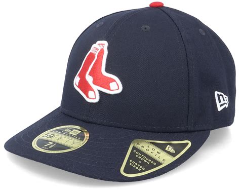 Hatstore Exclusive X Boston Red Sox Poly Low Profile 59fifty Navy