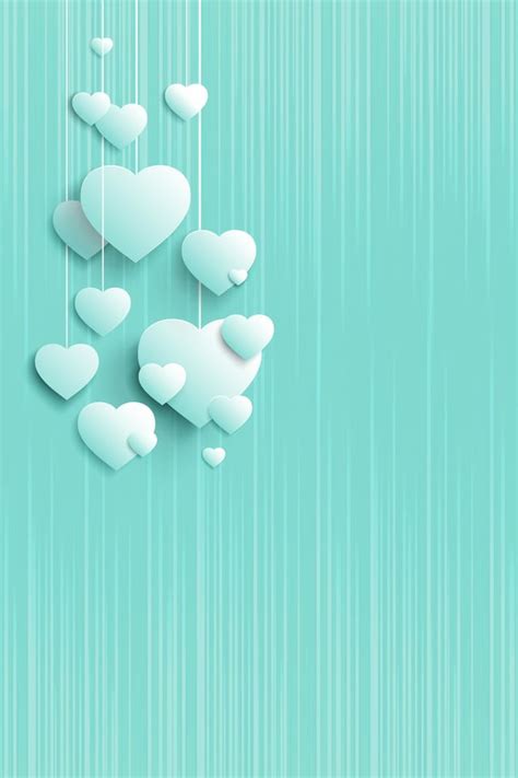 Tiffany Blue And Gold Background
