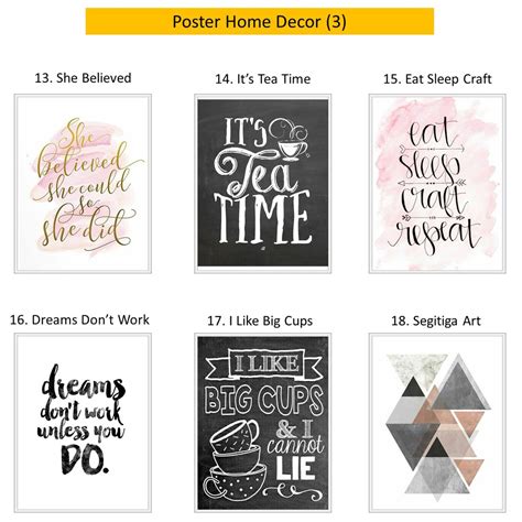 Batas tepi ini berguna untuk membantu anda memposisikan gambar poster yang akan anda buat. 20+ Trend Masa Kini Hiasan Dinding Tulisan Home