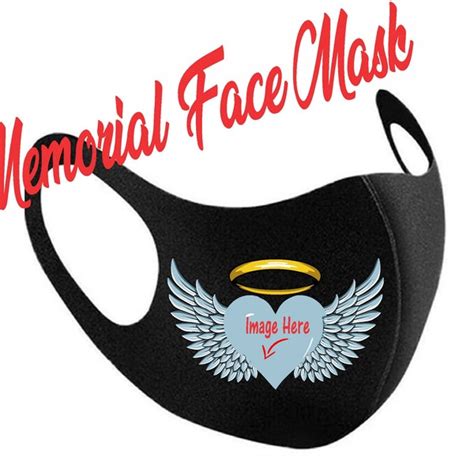 Memorial Face Mask Etsy