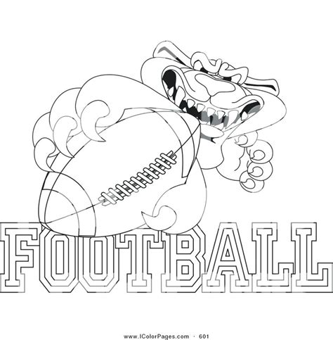 Nfl Panthers Pages Coloring Pages