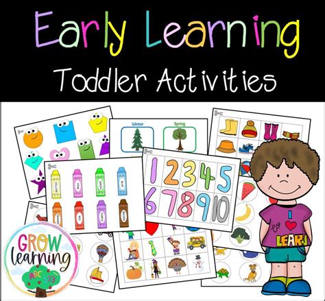 Early Learning Preschool Toddler Activities In 2021 Preschool