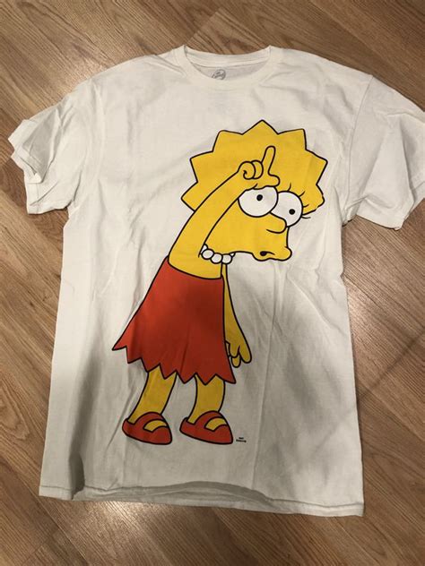 The Simpsons Lisa Simpson Mens Medium Shirt For Sale In Covina Ca