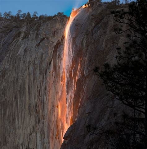 Horsetail Falls Yosemite Magic Hawkins Photo Alchemy