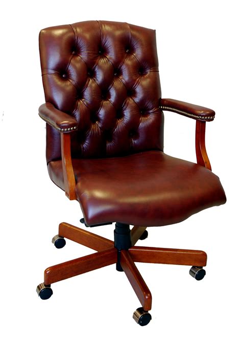 Pu leather ergonomic office executive computer desk task office chair 5. Large Genuine Leather Executive Office Desk Chair | eBay