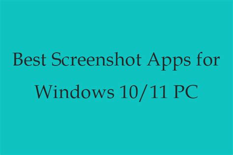 10 Best Free Screenshot Apps For Windows 1011 Pc