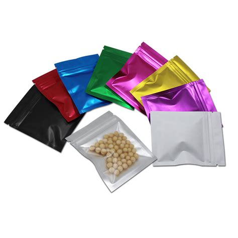 Colorful Mylar Bags Pabck