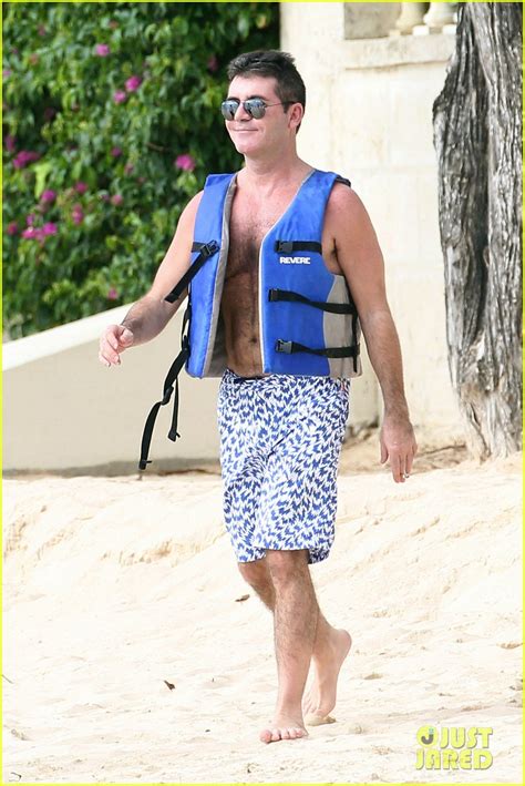 Simon Cowell Shirtless In Barbados Photo 2613554 Shirtless Simon Cowell Pictures Just Jared