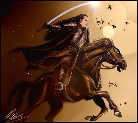 Rider Elrond By Mellorianj The Hobbit Tolkien Art Lotr Elves