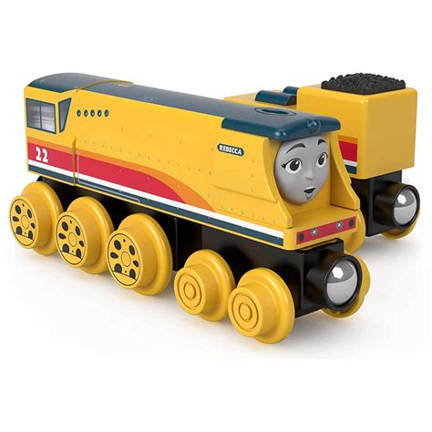 Fisher Price Thomas And Friends Wooden Railway Rebecca Engine And Coal C