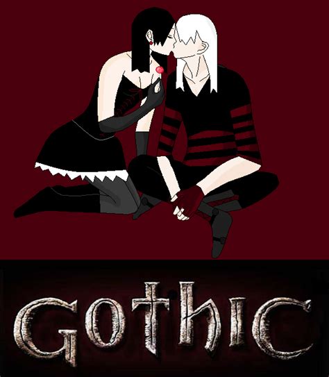 Gothic Kiss By X Neko Chan X On Deviantart