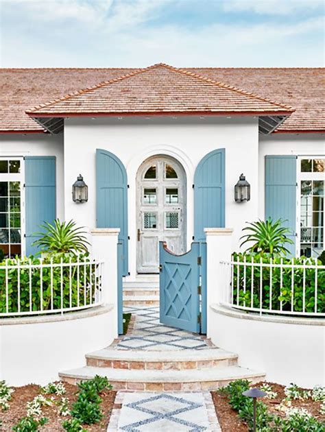 A Blue Pattern Filled Palm Beach House Tour Thou Swell Beach House