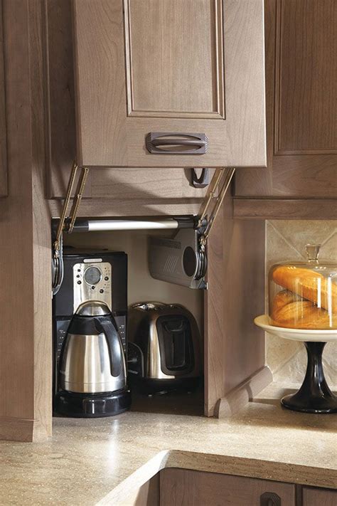Appliance Garage Dynasty Cabinetry Kitchen Cabinet Interior