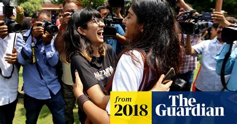 Celebrations In India As Court Legalises Gay Sex In Pictures World News The Guardian