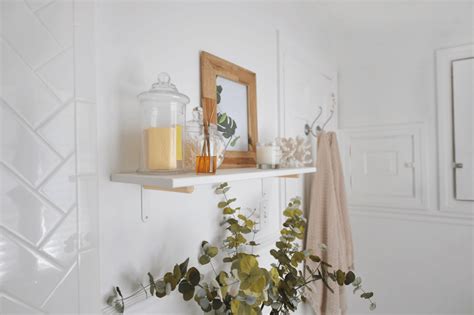 Squeeze in all the extra storage (and if you bathroom vanity doesn't come with a shelf, install one of ikea's super slender picture ledges. DIY IKEA Hack Modern Wall Shelf | Modern wall shelf, Diy ...