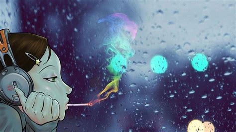 Anime Rain Wallpapers - Wallpaper Cave
