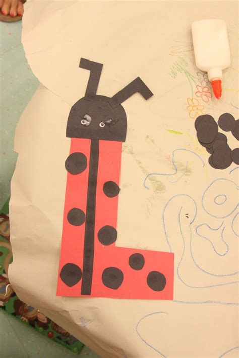 L Is For Ladybug Alphabet Crafts Preschool Letter A Crafts