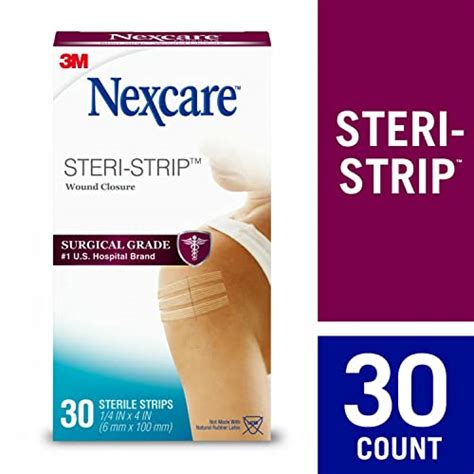 Nexcare Steri Strip Skin Closure Hypoallergenic Inch X Inch