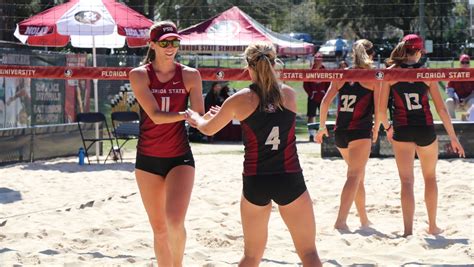 Fsu Beach Volleyball Ready For Action