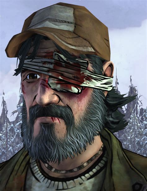 Kenny Eye Patch With Blood Walking Dead Season 2 Game Minecraft