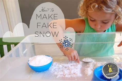 Levy said that nearly all adolescents in her program have some. Experiment: Make Fake Snow | TinkerLab