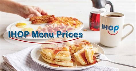 Ihop Menu Prices For Yummy Pancakes Combos And All Specials