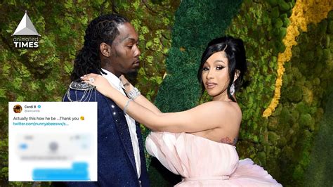Cardi B Shuts Down Cheating Rumors Of Husband Offset By Releasing Nsfw Texts Between Them On