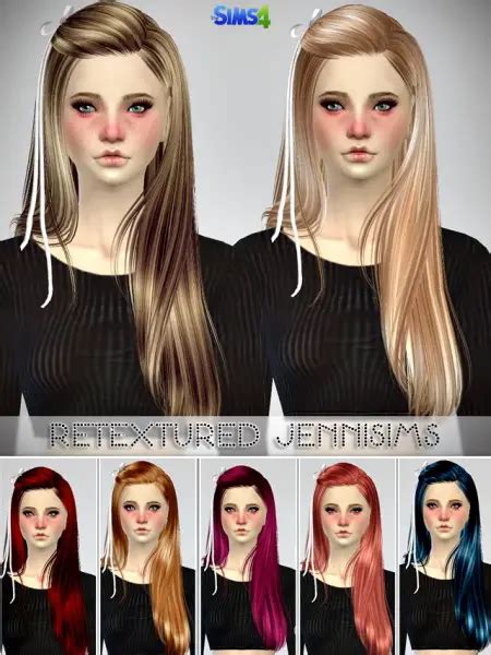 Jenni Sims Butterflysims Hairstyles Retextured Sims Hairs Hot
