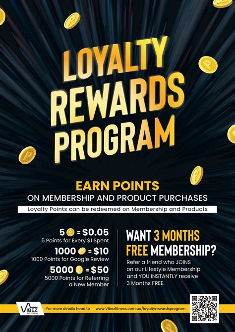 Loyalty Rewards Program Vibez 247 Fitness
