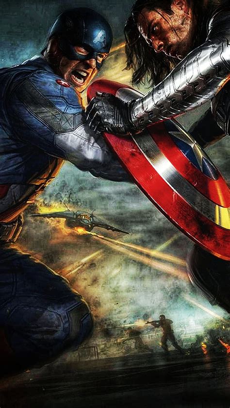 1080p Descarga Gratis Capitán América Vengadores Bucky Guerra Civil Maravillarse