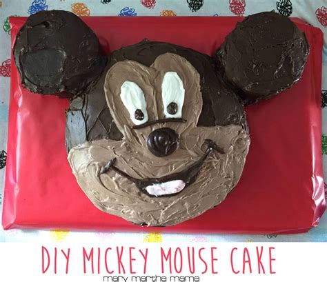 2 cases of baby wipes. How to DIY a Mickey Mouse Cake - Mary Martha Mama