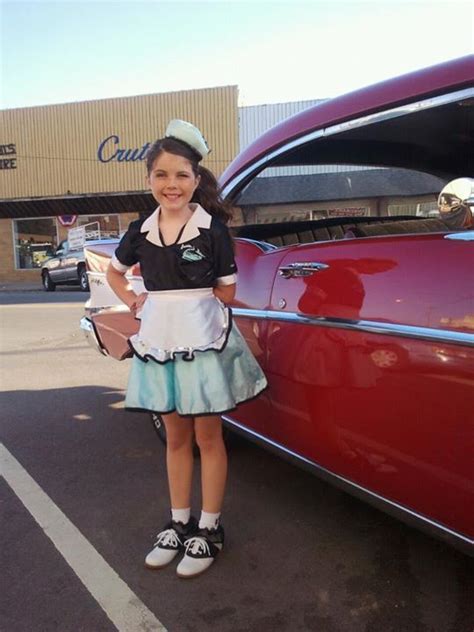 Car Hop 1950 S Diner Girl Halloween Girl Halloween Halloween Costumes 1950s Diner Car Hop