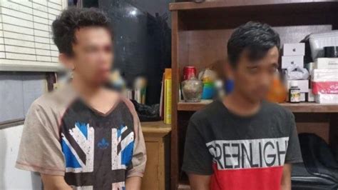 Menjambret Hp Mahasiswi Di Palembang 2 Pria Ini Babak Belur Diamuk