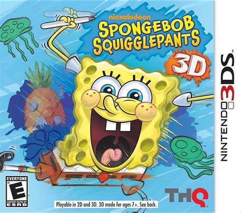 Spongebob Squigglepants Rom And Cia Nintendo 3ds Game