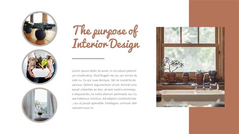 Interior Design Company Profile Template