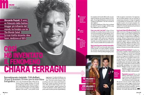 Ma non è il solo botta e risposta. "Così ho inventato il fenomeno Chiara Ferragni ...